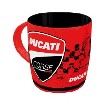 Hrnek DUCATI Corse červený