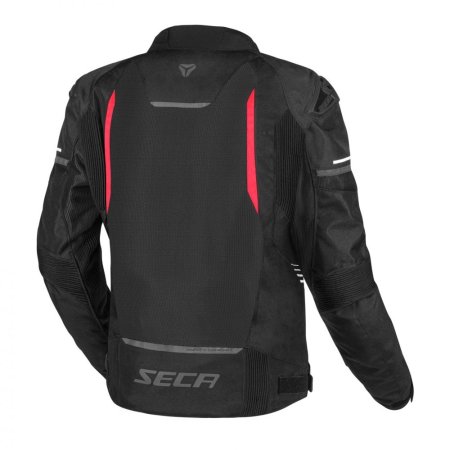 Bunda na motorku SECA Aero Pro černo/červená