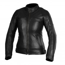 Dámská kožená bunda na motorku SECA Bonneville Lady černá