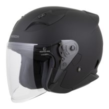 Otvorená prilba na motocykel CASSIDA Reflex 2.0 Solid čierna matná/šedá