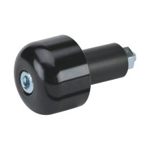 Závažie do riadidiel LOUIS čiernej 64g, 2 ks (pár) mini valček