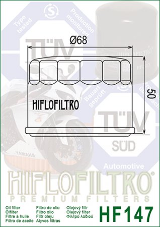 Olejový filter HIFLOFILTRO HF 147
