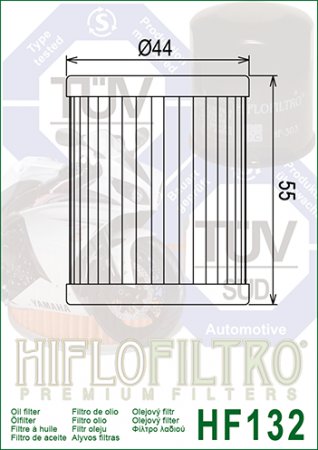 Olejový filtr HIFLOFILTRO HF 132