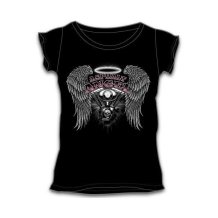 Dámské motorkářské tričko Asphalt Angel