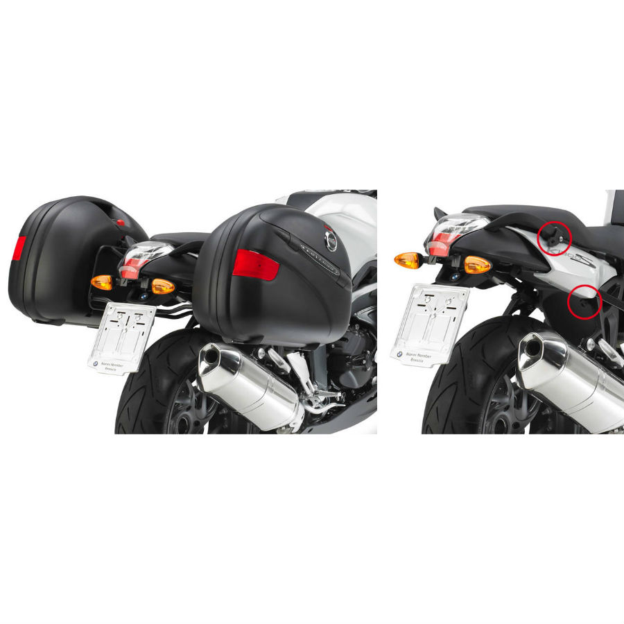 Trubkový nosič bočních kufrů GIVI PLR 692 BMW K 1300 S (09-16), K 1200 S