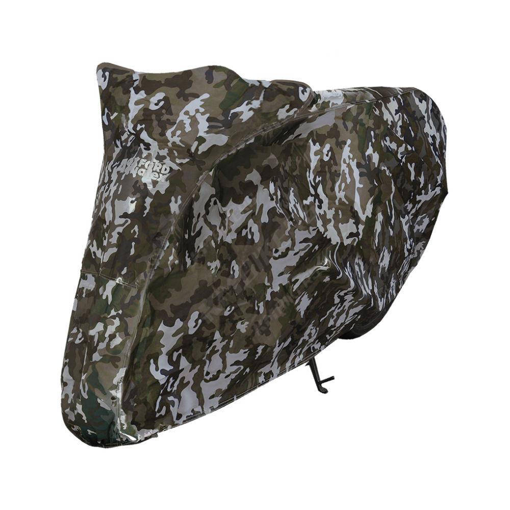 Moto plachta na motocykl OXFORD Aquatex Camo S